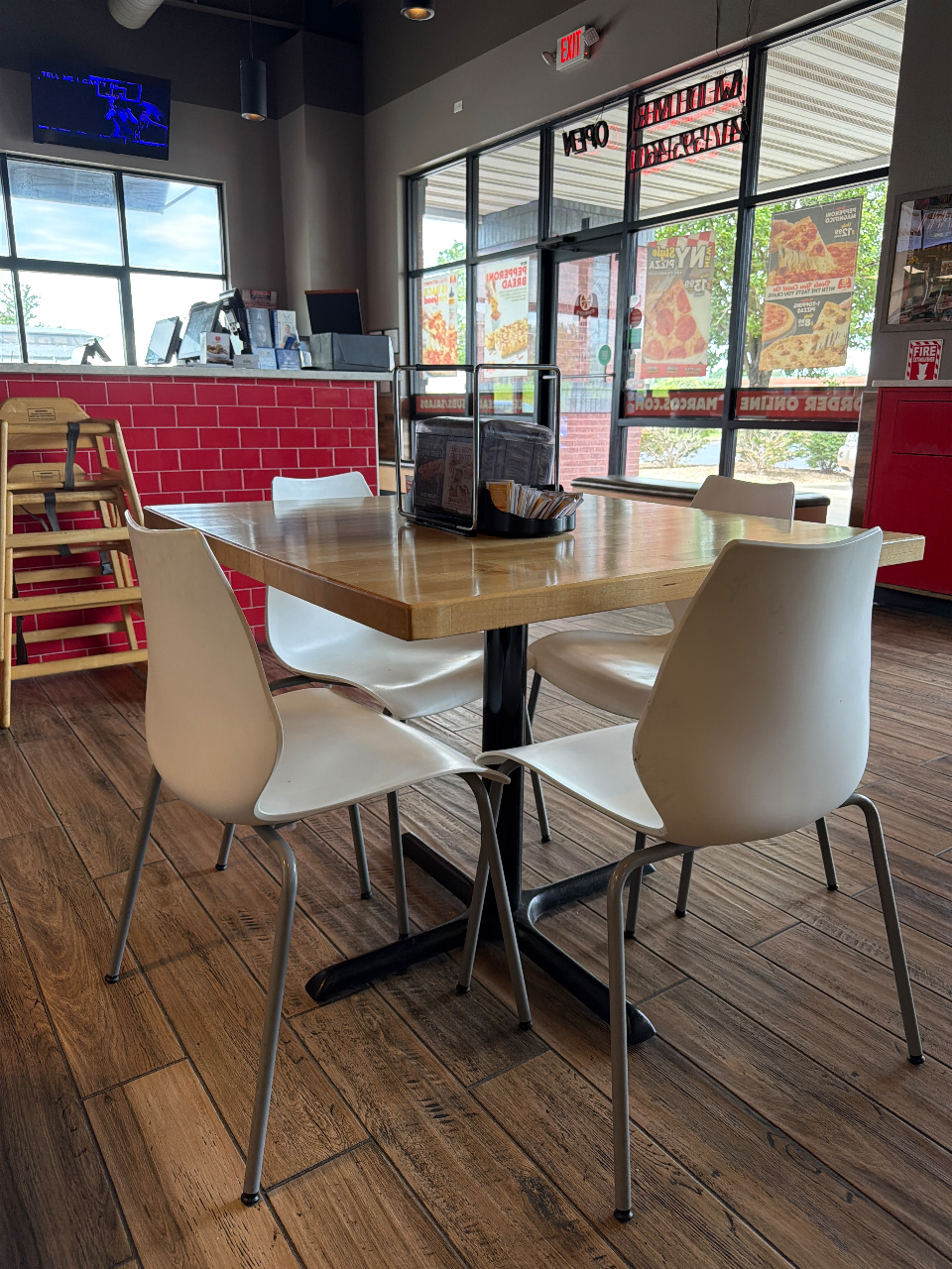 Modern Dining Set with 4 Chairs โ image 1