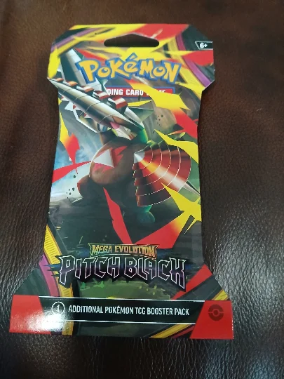 Pokemon Trading Card Game Mega Evolution Pitch Black Booster Pack