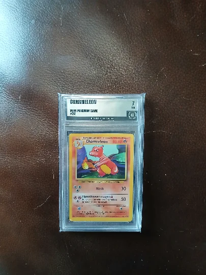 Charmeleon #24 Pokemon Base Set Card (Grade 7)