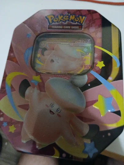 Pokemon TCG: Mega Moonlit Tin - Mega Clefable ex