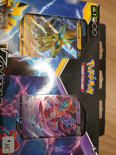 Pokemon TCG V Battle Deck Zeraora vs. Deoxys