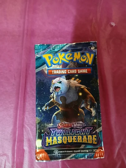 Pokemon TCG: Scarlet & Violet—Twilight Masquerade Single Booster Pack