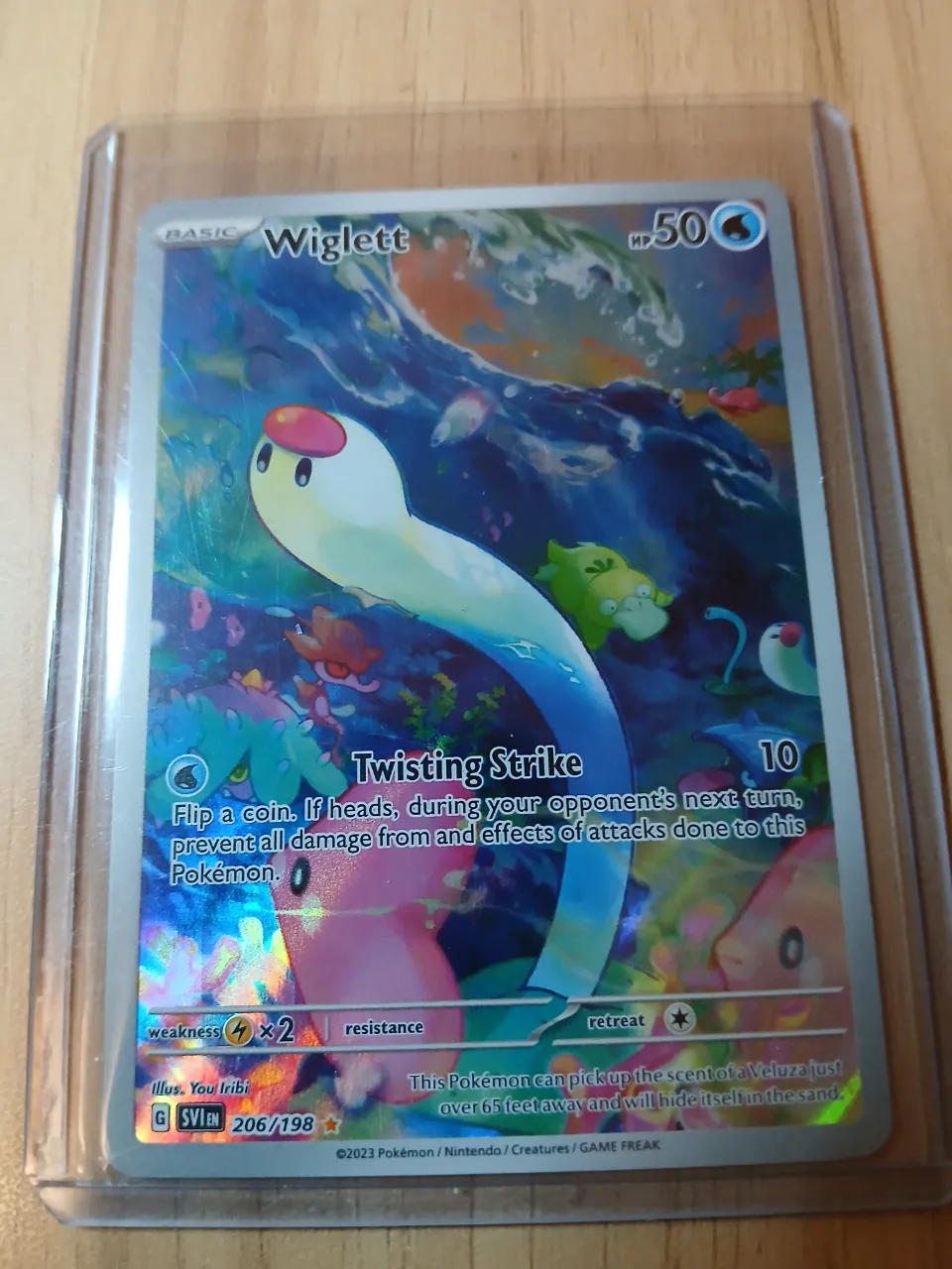 Wiglett Pokemon Card — image 1