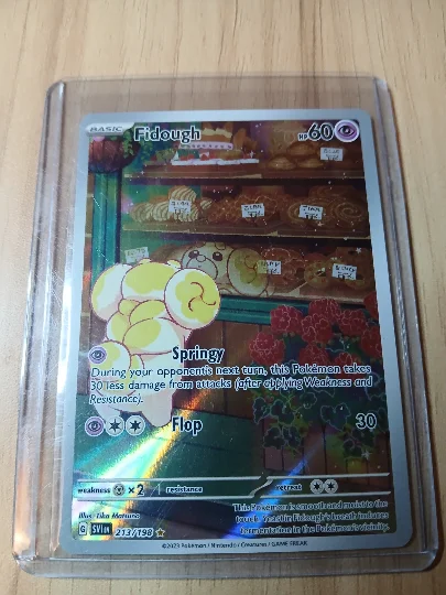 Pokemon Fidough Basic Card
