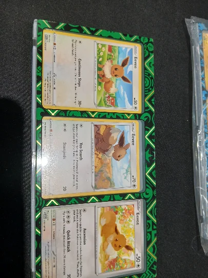 3 Card Magmetic Card Display Eevee