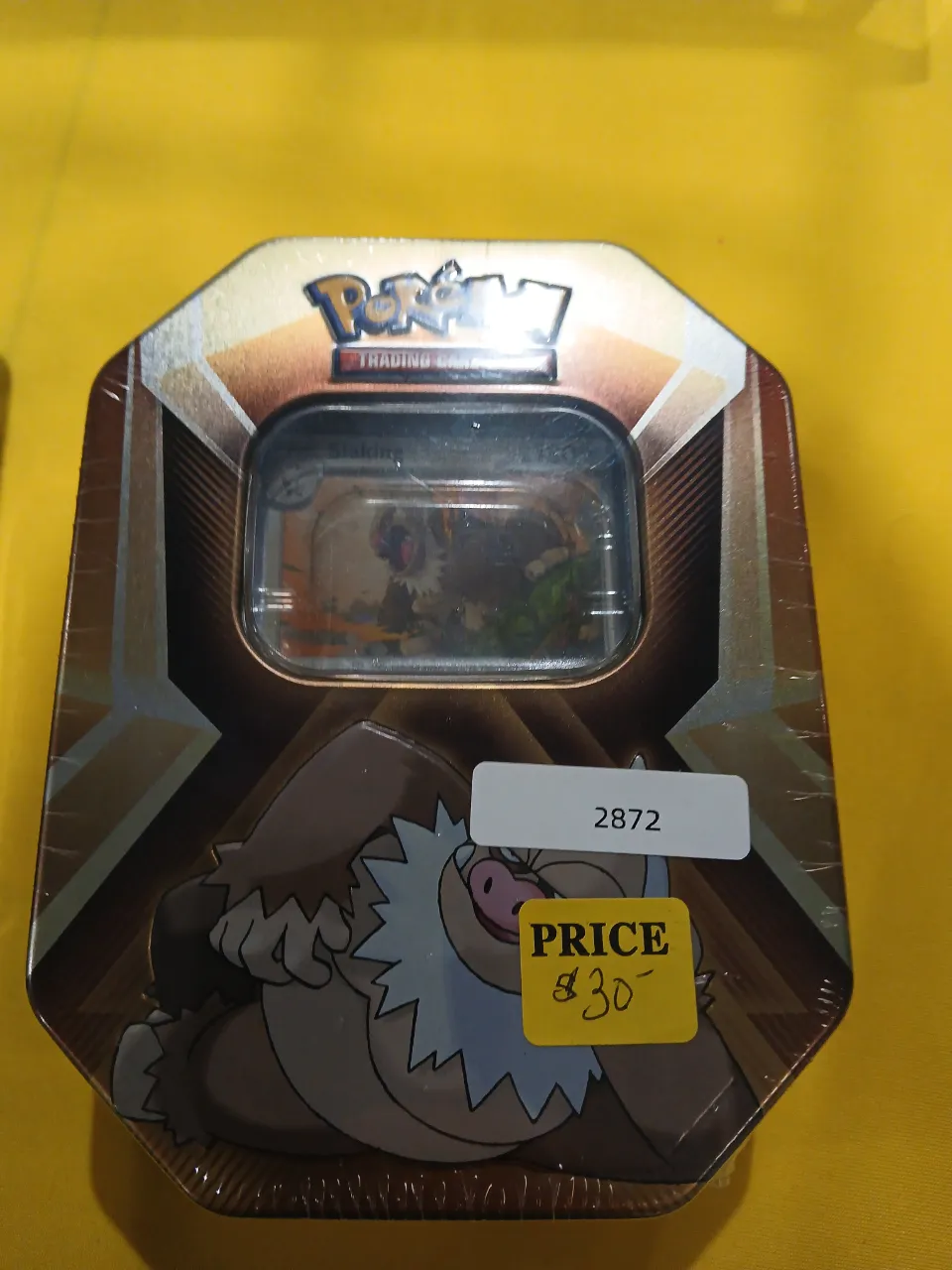 Pokemon Trading Card Slaking Tin — image 1