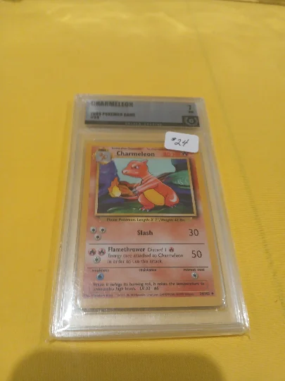 Charmeleon #24 Graded 7 Pokémon Card