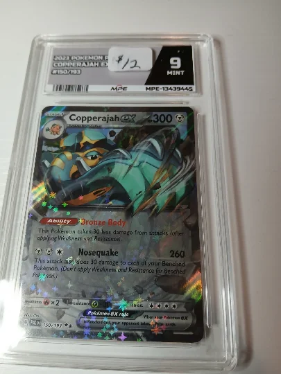 2023 Pokemon Copperajah EX #150/193 Trading Card