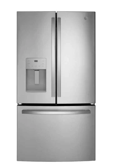 GE 20.6 Cu. Ft. Fingerprint Resistant Counter-Depth French-Door Refrigerator GYE21JYMFS