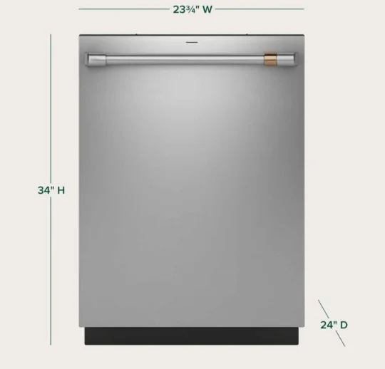 CAFÉ CustomFit Stainless Interior Dishwasher with Ultra Wash & Dry, 42 dBA CDT828P2VS