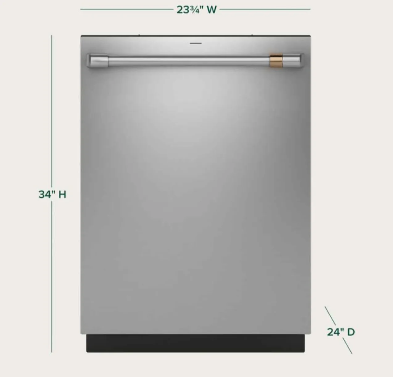 CAFÉ CustomFit Stainless Interior Dishwasher with Ultra Wash & Dry, 42 dBA CDT828P2VS — image 1