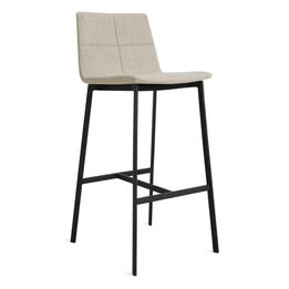 Blu Dot Between Us Upholstered Counter Stool with Metal Frame โ image 1
