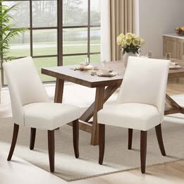 Parsons Upholstered Dining Chairs (Set of 2) โ image 1